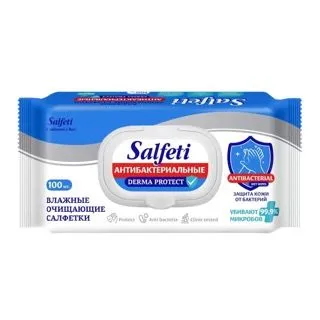 Влажные салфетки "Salfeti" MEGAPACK (100/16 ШТ)