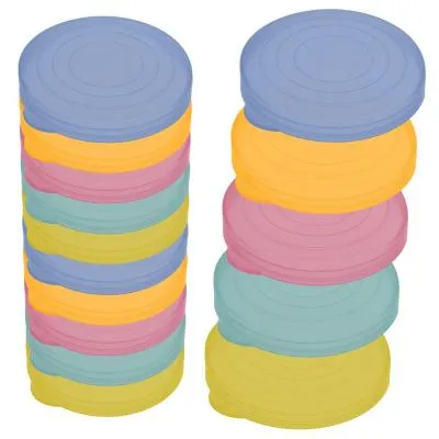 #Набор крышек для банок "Радуга" 10шт...
