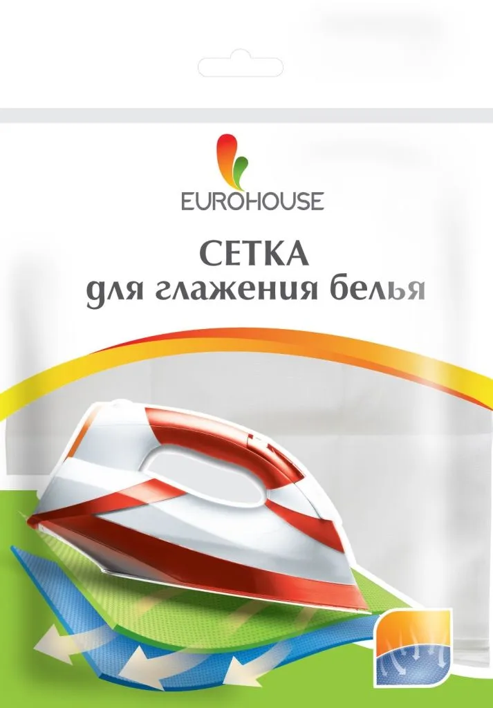 8647 Сетка для глажения белая 40*60 см  10/100 (8647 из короба 1/240)