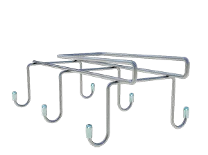 Держатель для кружек подвесной на 6 предметов бел тнп-17.2.1
