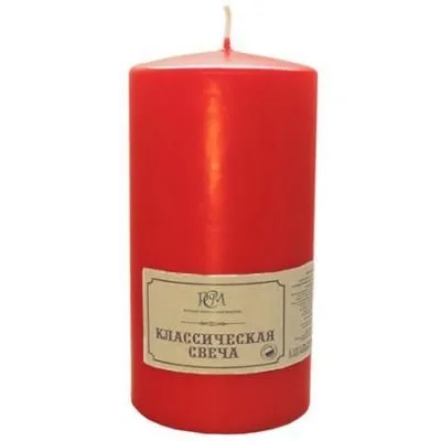 Свеча Классическая 100*50 красная...