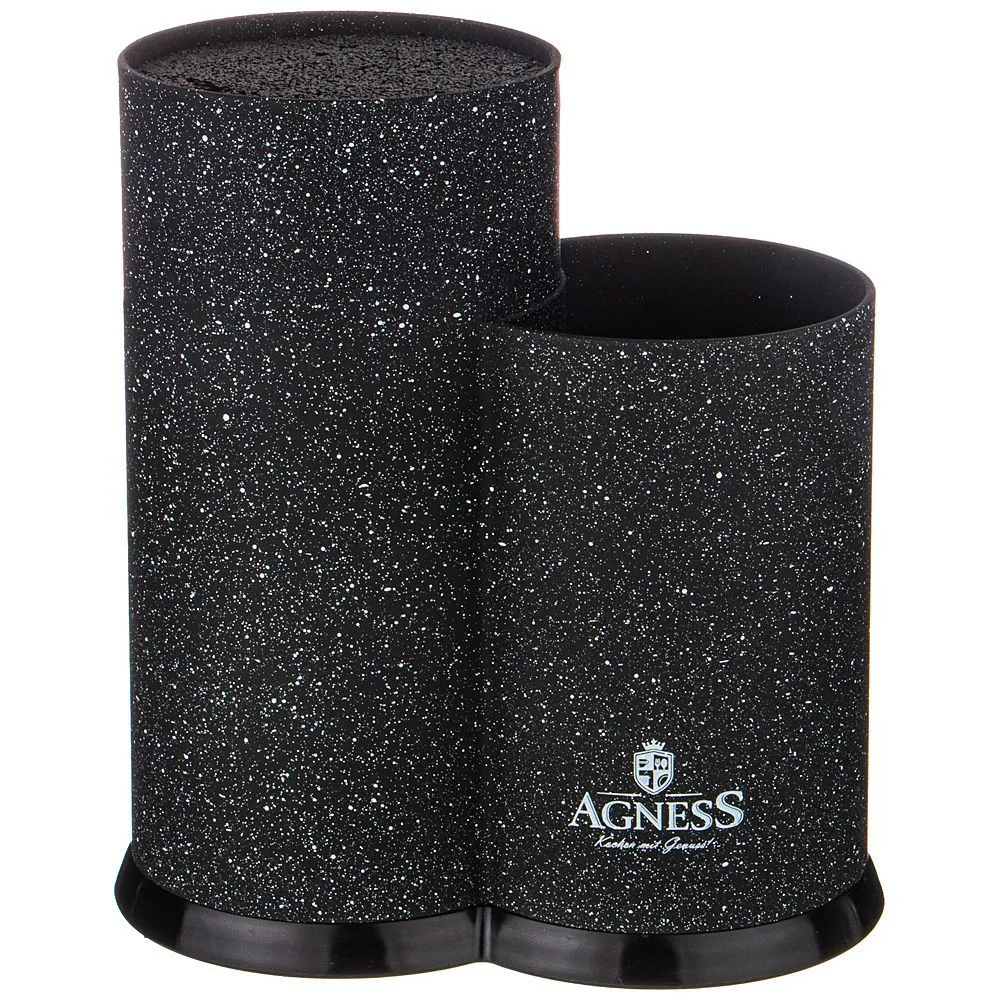 ПОДСТАВКА ДЛЯ НОЖЕЙ AGNESS УНИВЕРСАЛЬНАЯ,20*12*22СМ 911-685