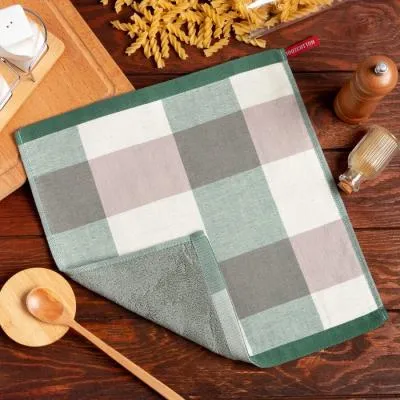 Полотенце кухонное двухстороннее Доляна "К...