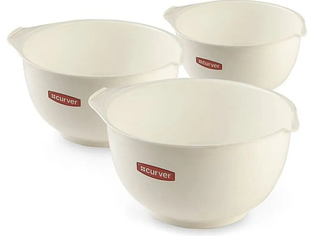 НАБОР МИСОК 3 ШТ. 170х193 х223 КРЕМОВЫЙ...