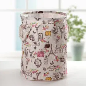 Корзина для белья "Париж" 30х30х40 см...