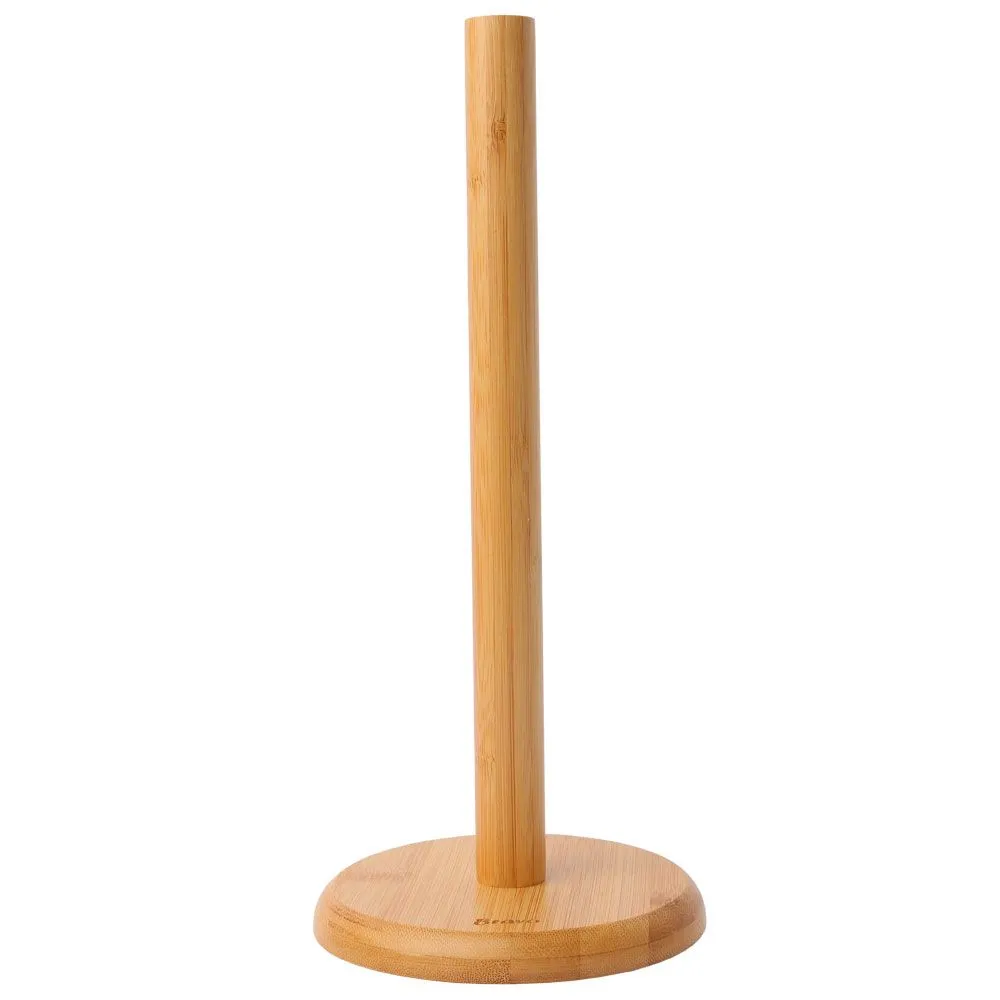 363 Подставка д/бумаж полотенец, D14*32см, бамбук BRAVO