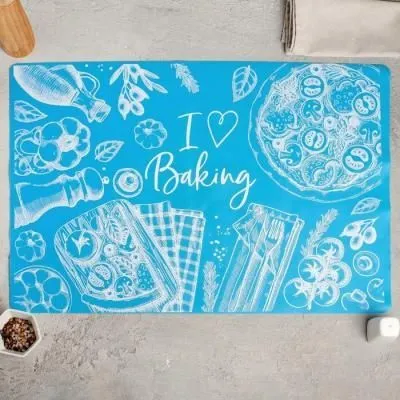 Силиконовый коврик для выпечки I love Baking, 6...