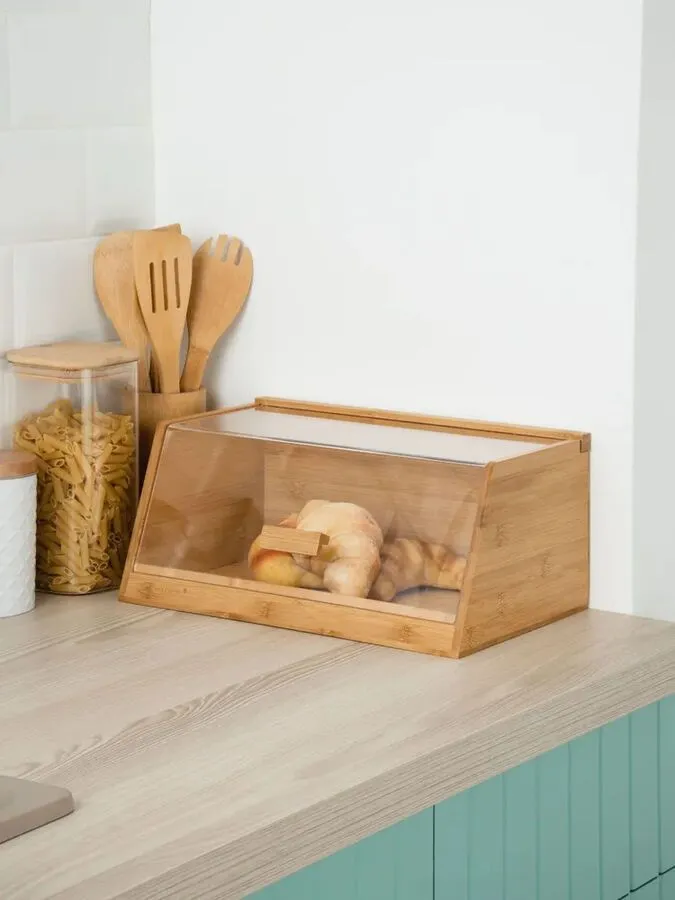 #Хлебница бамбук 35*21,5*15,3см №9