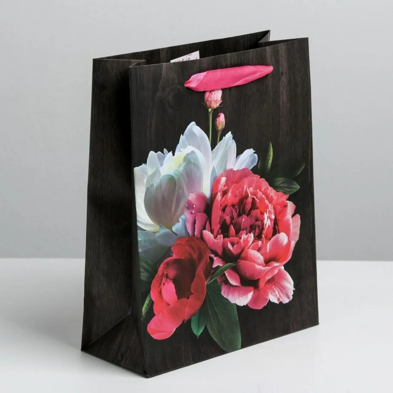 Пакет ламинированный вертикальный «Цветы любви», ML 23 × 27 × 11,5 см 3680791