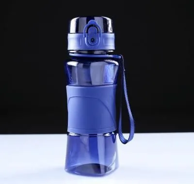 Бутылка для воды 500 мл, с резиновой вставкой, ...