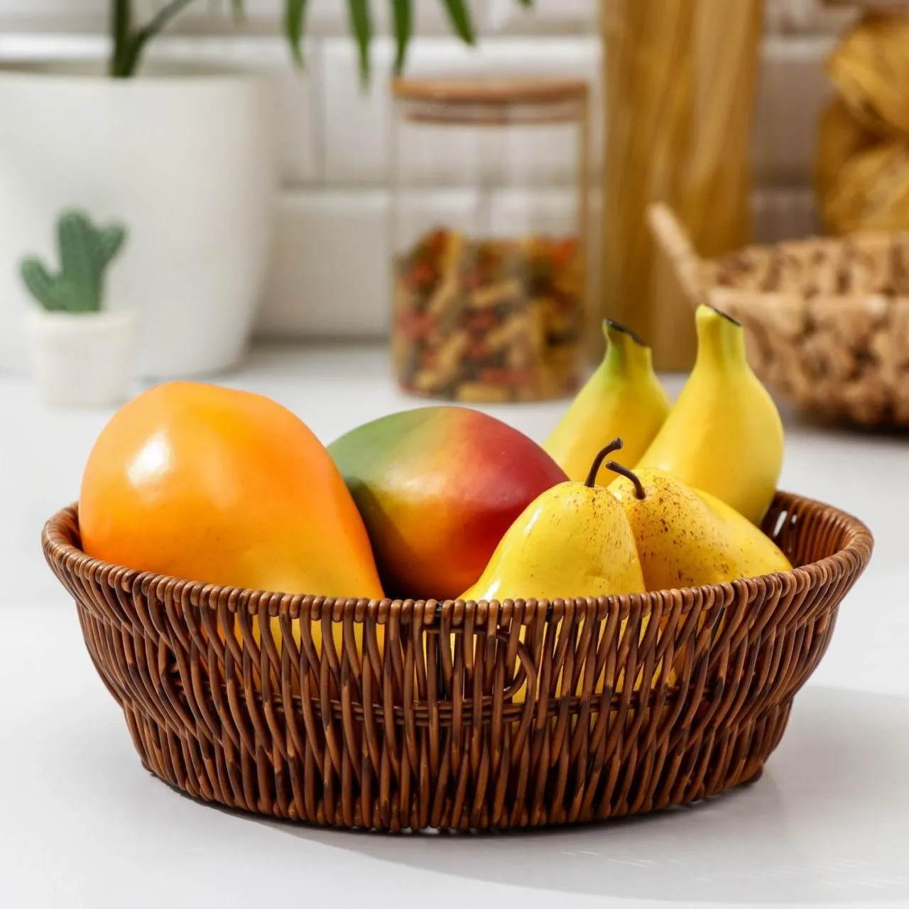 Корзинка для фруктов и хлеба "Огайо" d=25,5 см, круглая 7514833