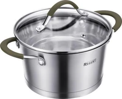 67-1318 Кастрюля со стекл. крышкой 2,3л; 18x10,...