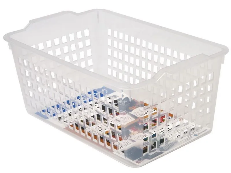 Корзина   281*170*120мм ПРОЗРАЧНЫЙ