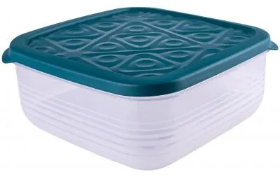 #Контейнер квадратный  Flexo 2,7л (зеленый)...