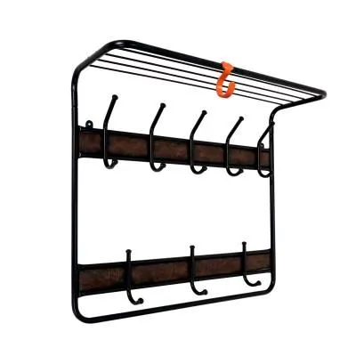 Вешалка с полкой 2-х ярусная 22В (Медный антик)...