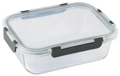 Контейнер стекло крышка пластик герметич 1,5л, ...