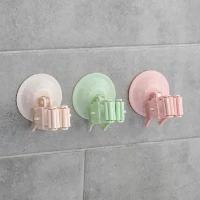 #Держатель для швабр и метел на присоске, цвет ...