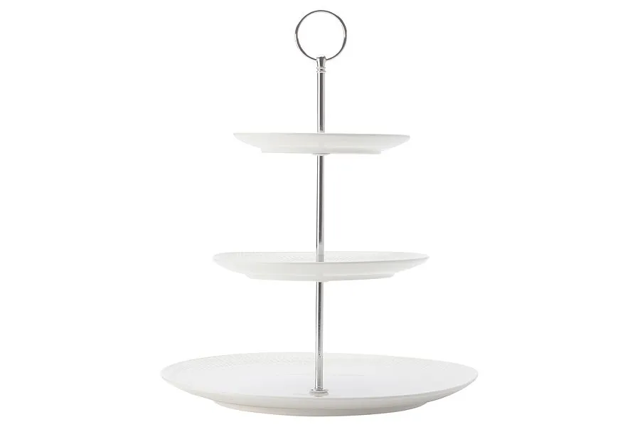 #Этажерка для сладостей трёхъярусная "Даймонд" в подарочной упаковке. Maxwell & Williams - Австралия