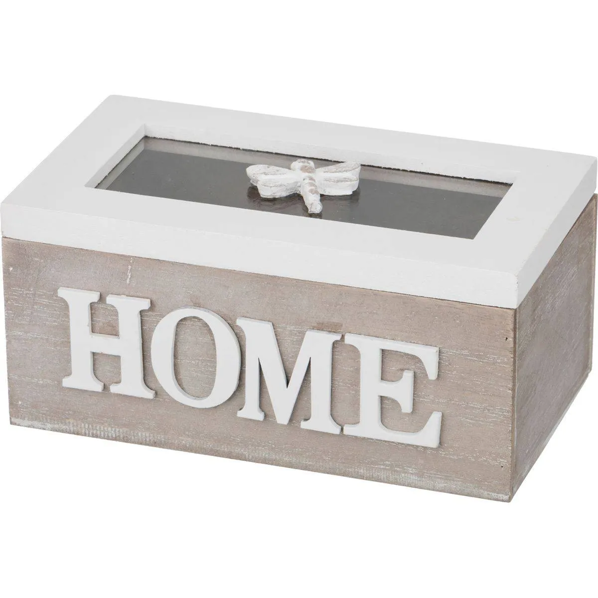 ШКАТУЛКА ДЛЯ ЧАЯ КОЛЛЕКЦИЯ "HOME" 17*8,5*9,5 СМ (КОР=32 ШТ.)