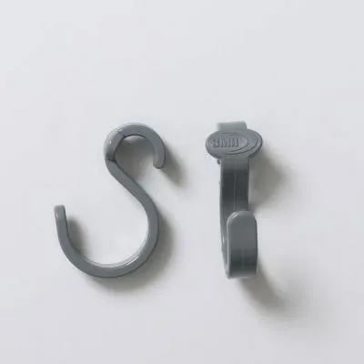 Крючки пластиковые (Серый)