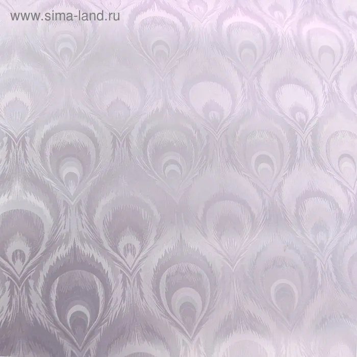 Коврик противоскользящий 45х90 см "Перья" цвет розовый 2843133