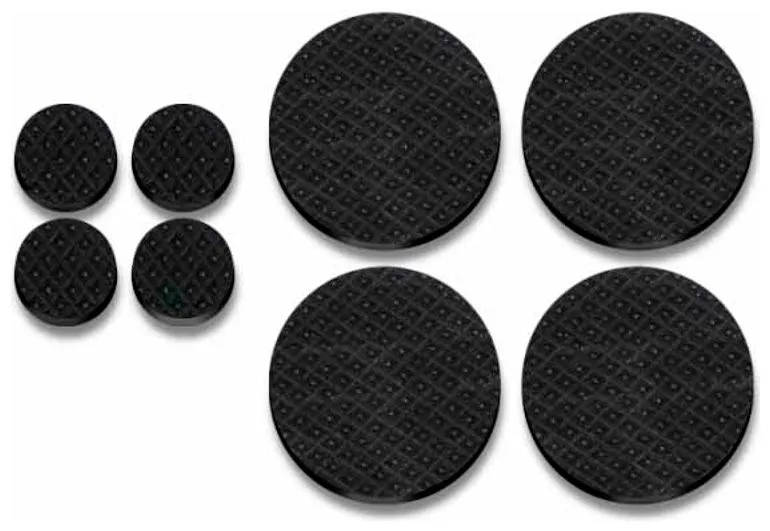 Протекторы защитные из фетра черные д 20, 27, 2...