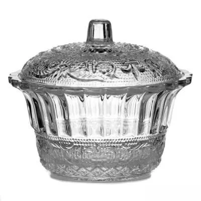 #Сахарница с крышкой КОНЬЯ 120 мм 11-0344