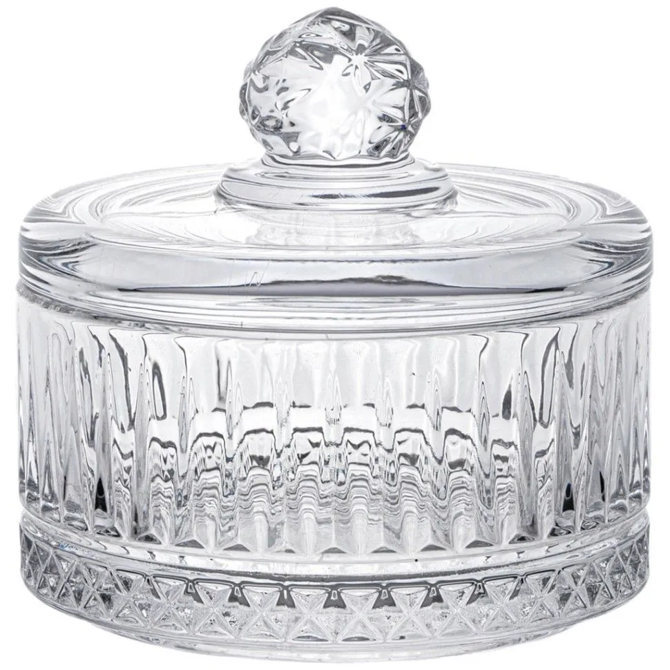 ЕМКОСТЬ ДЛЯ ХРАНЕНИЯ LEFARD С КРЫШКОЙ "LINES" 10,5*10 СМ 691-084