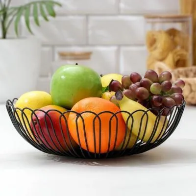 Ваза для фруктов круглая "Хризантема"...