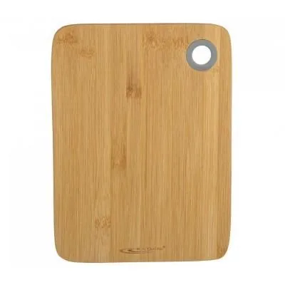 Доска раздел бамбук 280*210*10мм прямоугольная силиконовая ручка