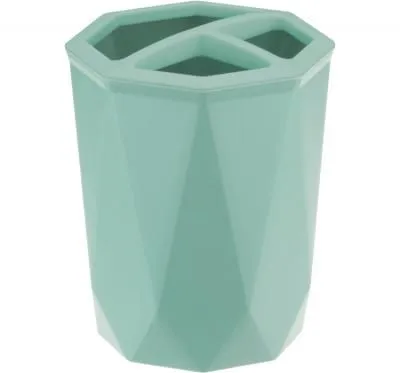 Подставка для зубных щеток Призма морская волна...