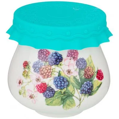 Баночка С Силиконовой Крышкой "Ежевика&quo...
