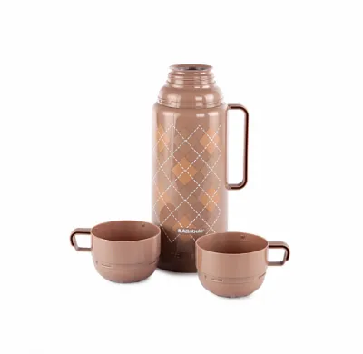 #Термос ORIENTAL 1л 2 чашки