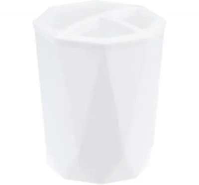 #Подставка для зубных щеток Призма белый...