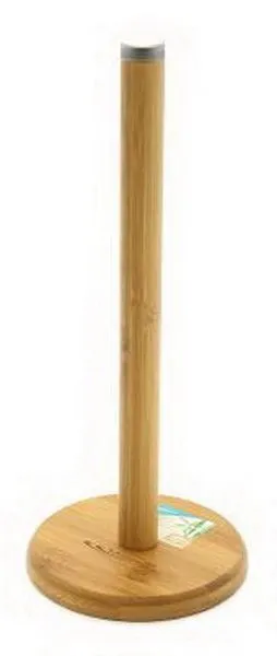 Держатель д/бумажных полотенец бамбук Д14*33см №4