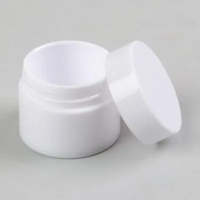 Баночка для геля и декора круг d3,3см 5гр бел п...