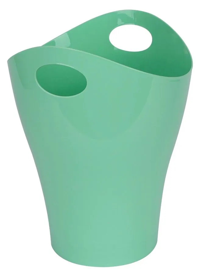 Корзина  для бумаг  8л зелёная Pastel