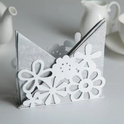 Салфетница "Цветы" 13х4,5х9 см 169600...