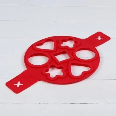 Форма для яичницы и блинов "Ози. Микс фигур" 40х23 см, цвета МИКС 257033