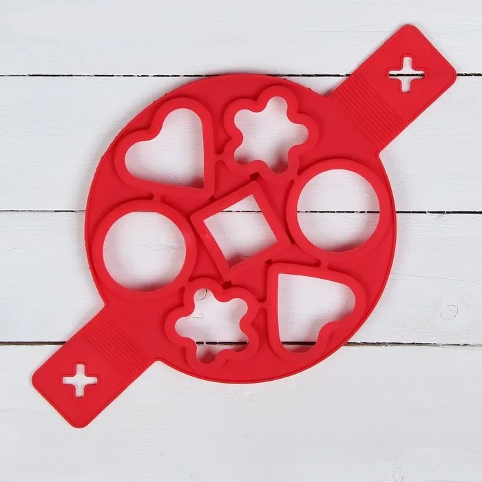 #Форма для яичницы и блинов "Ози. Фигуры" 40х23 см, цвета МИКС 2570330         