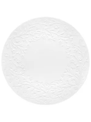 Набор круглых тарелок 2 предмета "Веточки-цветочки" 26*26*2,5 см - каждая