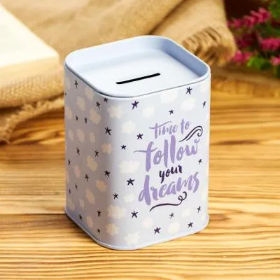 Копилка металл "Еда/Десерты" МИКС 9х8...