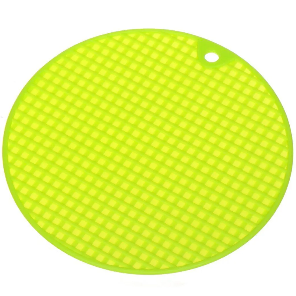 Подставка п/горячее силиконовая круглая №1 Д18см