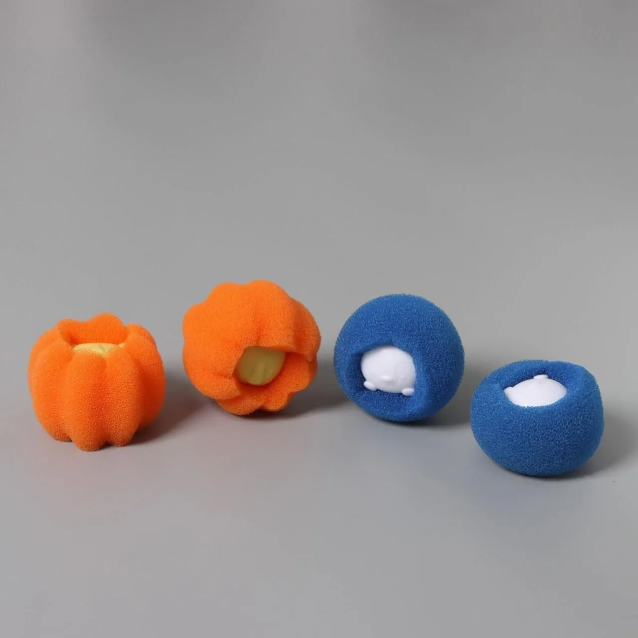 #Шары для стирки, набор 4 шт, d=6 см, цвет МИКС    9373504