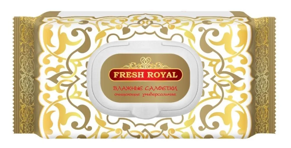 Влажные салфетки Fresh Royal №150(12 шт)