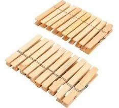 Прищепки  деревянные Эко YORK 20шт.