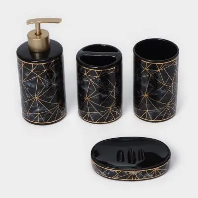 #Набор для ванной "Лофт", 4 предмета ...