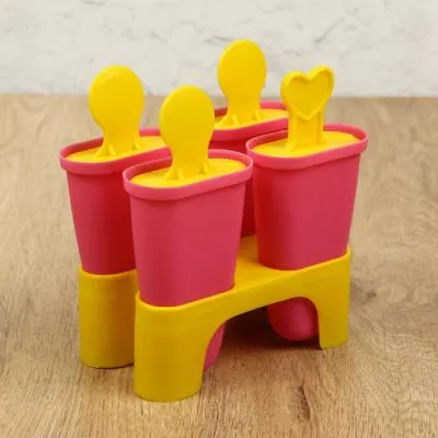 Форма для мороженого 4 ячейки "Кьют" ...