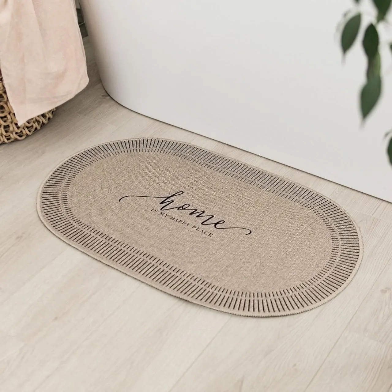 Коврик для ванной Этель "Happy place", 48х78 см   9829428