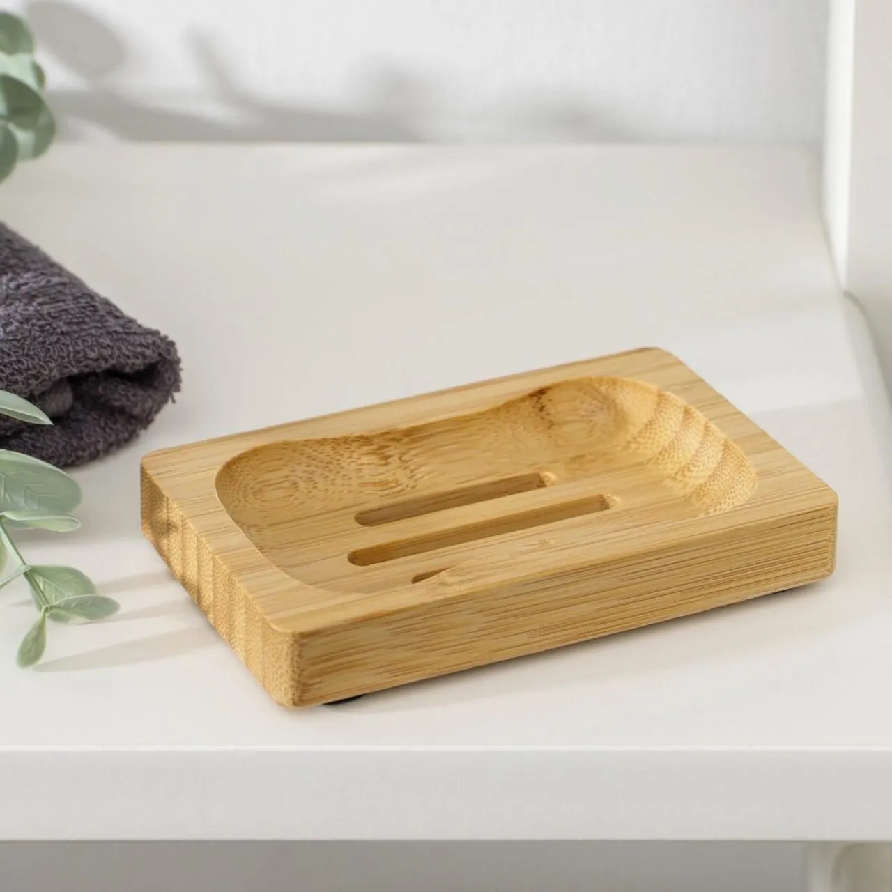 Мыльница 1,2х11х7 см, бамбук   6943817